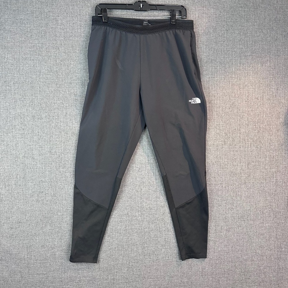 The North Face Womens M Black Gray Track Pants Joggers Athletic‎ Comfort
